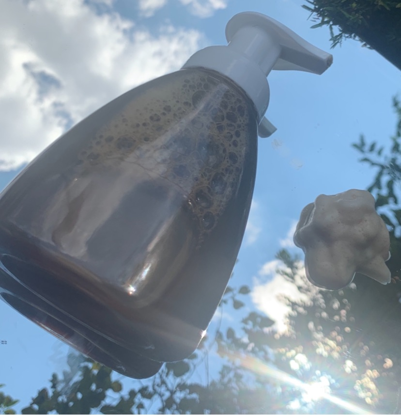 Foaming Liquid Black Soap