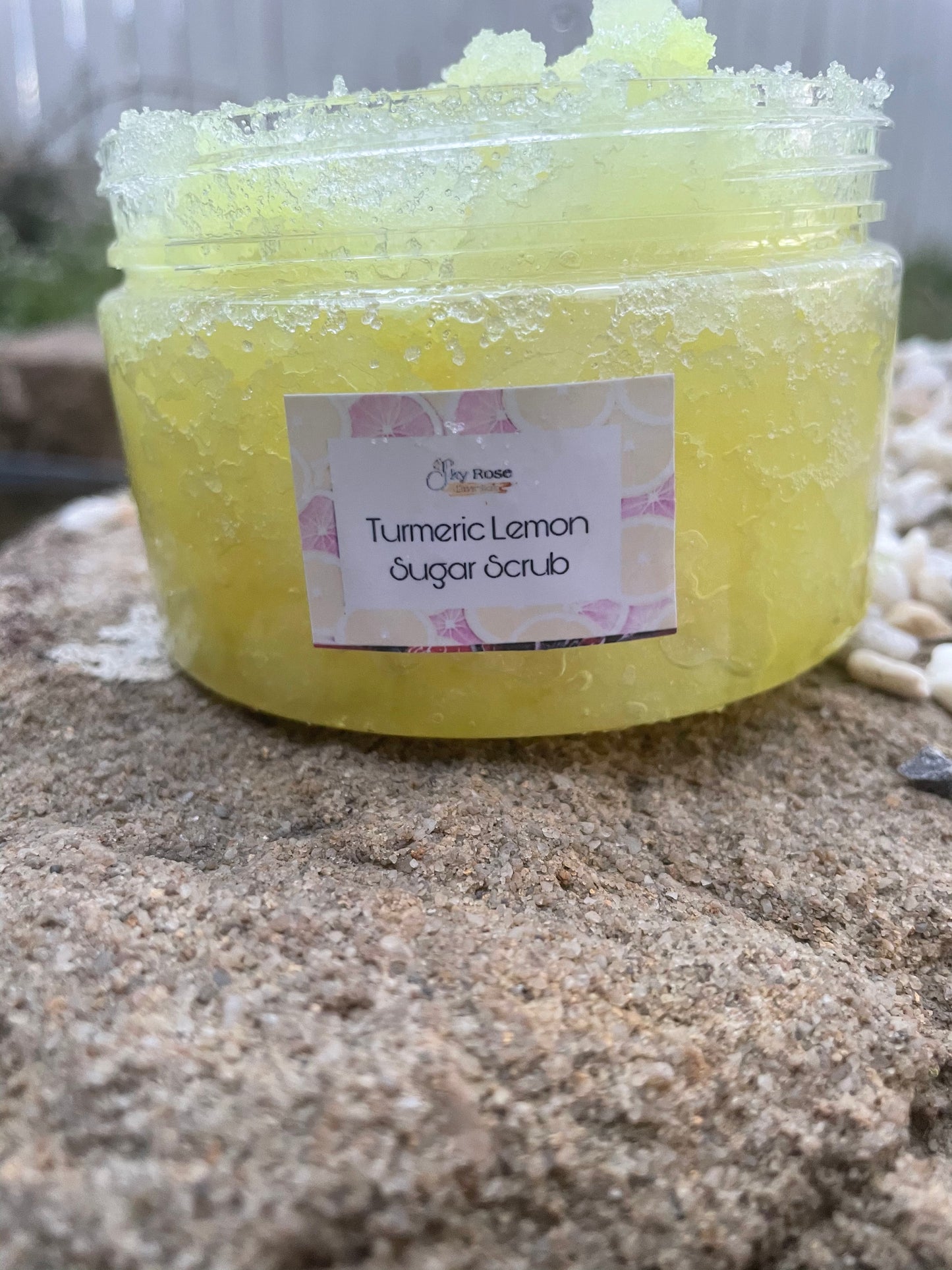 Turmeric Lemon Scrub